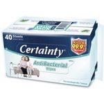 Certainty Antibacterial Wipes 2 x 40s