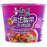 Kang Shi Fu Cup Noodles Pickled Vegetable Beef 122g