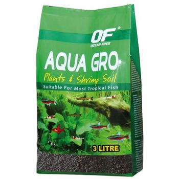 OCEAN FREE Aqua Gro Plants & Shrimp Soil 3L