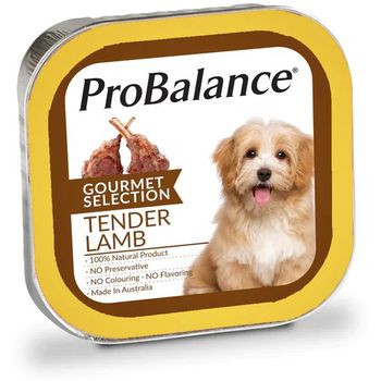Pro Balance Tender Lamb Gourmet Selection Wet Dog Food 100g