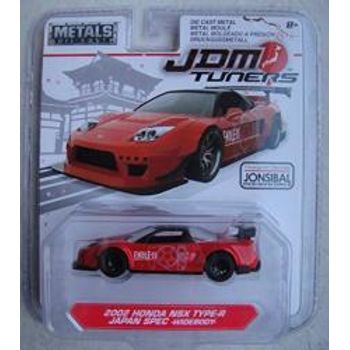JDM Jada Tuners 1 64 Scale Red 2002 Honda Nsx Type R Japan Spec Widebody