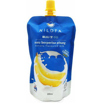 Nilofa Banana Flavoured Milk 200ml