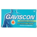 Gaviscon Peppermint Tablets 16pcs