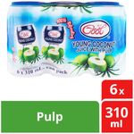 Ice Cool Young Coconut Can Juice Pulp