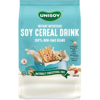 Unisoy Instant Nutritious Soya Drink Sachets Cereal 420g