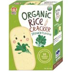 Apple Monkey Organic Rice Cracker Spinach 30g