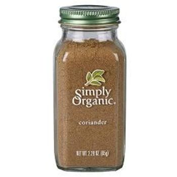 Simply Organic Coriander Seed Ground 65g