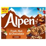 Alpen Fruit and Nut with Milk Chocolate Cereal Bars 145g