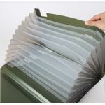 Deli Expanding File A4 13 Pockets E5551