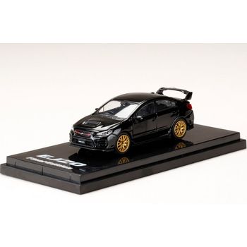 Hobby Japan Subaru WRX STI EJ20 w/EJ20 Engine Display Model Crystal Black Silica