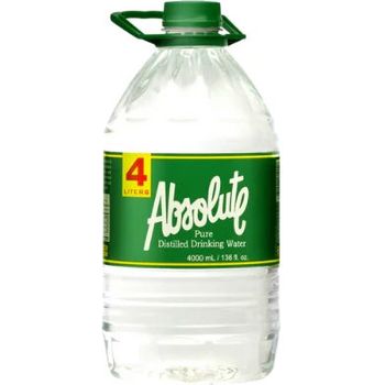 Absolute Distilled Water 4l