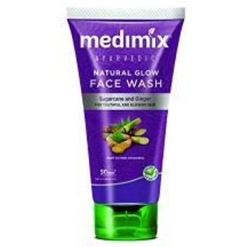 Medimix Natural Glow Face Wash With Sugarcane And Ginger Extracts 150ml