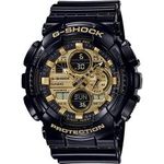 Casio Ga-140gb-1a1 G-shock Mens Analog-digital Yellow Sport Quartz