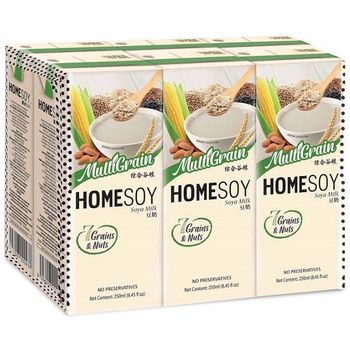HOMESOY Multigrain Soya Milk 250ml x 6 