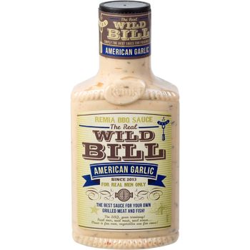 Remia Bbq Sauce Wild Bill American Garlic 450ml