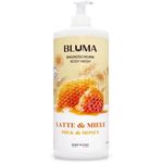 Bluma Bagnoschiuma Body Wash With Milk And Honey 1l