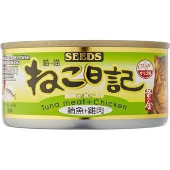Seeds Miao Miao Cat Canned Food Tuna And Chicken 170g