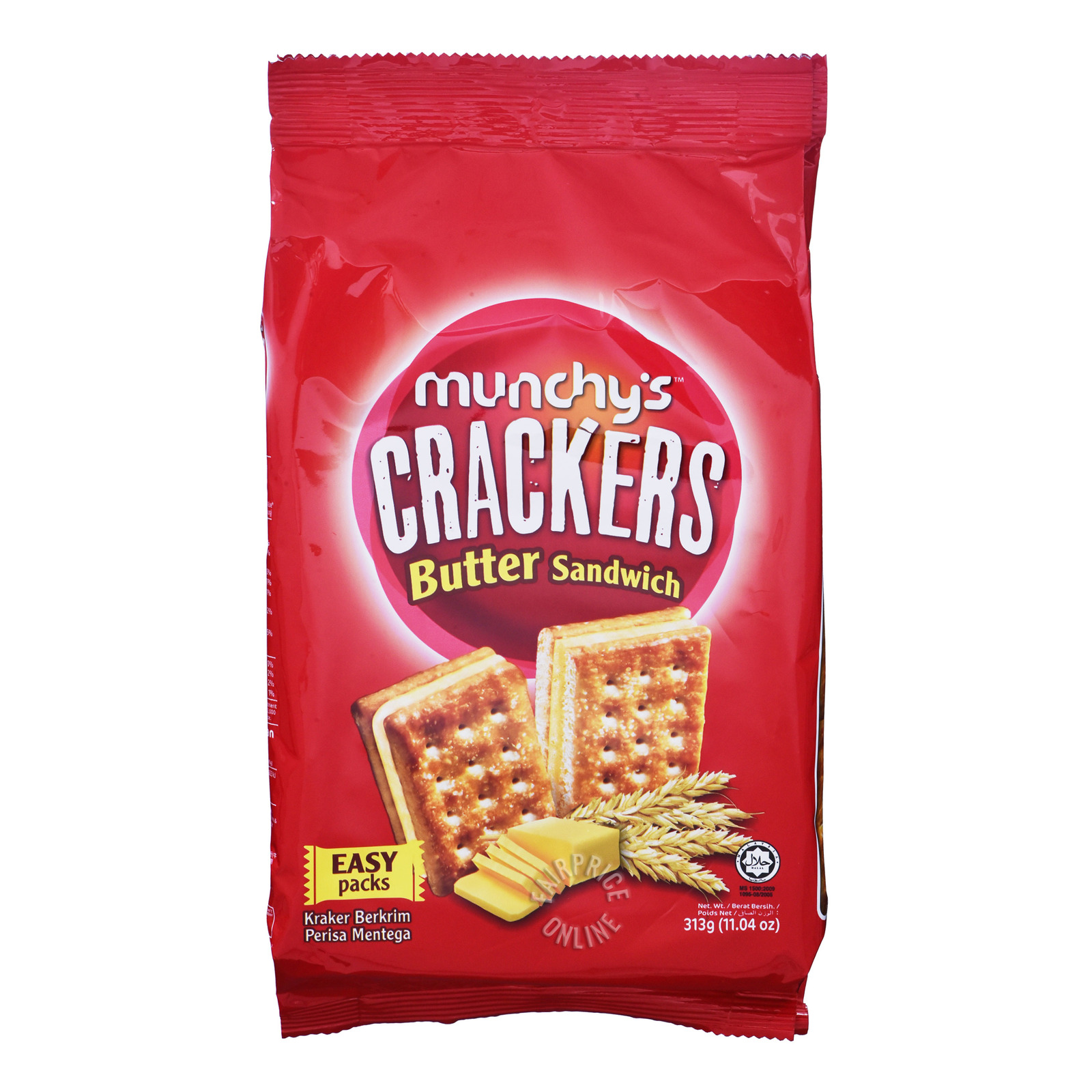 Heng Yuan Provision Shop Munchy's Sandwich Crackers Butter Fairmart