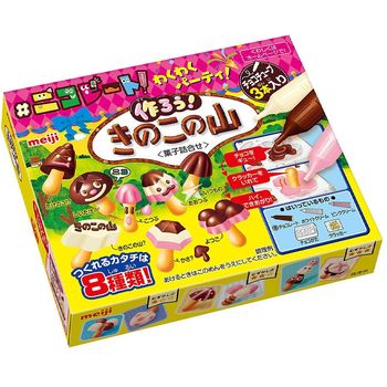 Meiji Kinoko No Yama DIY Chocolate Biscuit 36g