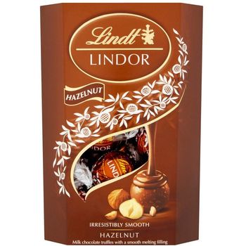 Lindt Lindor Hazelnut Truffles Chocolate Truffles 200g