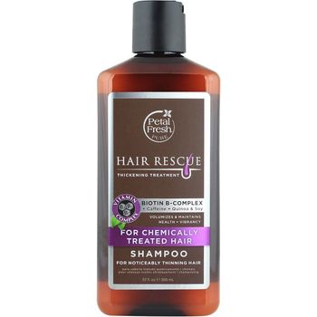 Petal Fresh Pure Hair Rescue Thickening Treatment Shampoo For Chemically Treated Hair 355ml
