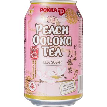 Pokka Peach Oolong Tea Can 300ml