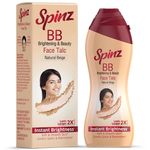 Spinz BB Talc Instant Glow Cover Spots And Blemishes 100g