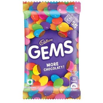 Cadbury Gems Chocolate Pouch 7.1g
