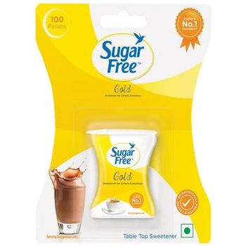 Sugar Free Gold Sweetener Pellets 100 Pcs 40g