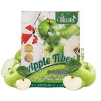 V'Asia Apple Fiber Plus Collagen 10 Sachets 15g