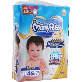 Mamy Poko Extra Dry Open Large 46Sheet