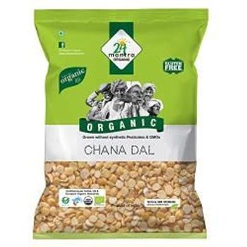 24 Mantra Organic Split Desi Chickpeas Dal 500g