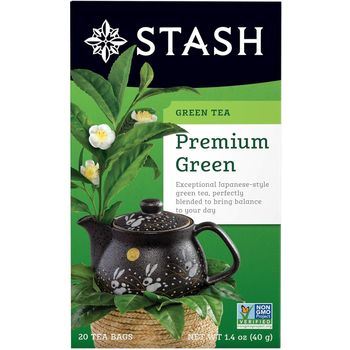 Stash Tea - Green Tea, Premium Green (20 teabags)