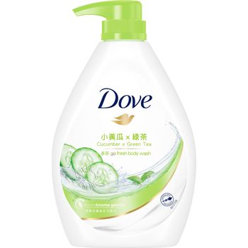 Dove Go Fresh Parabenfree Body Wash Cucumber Green Tea 1L