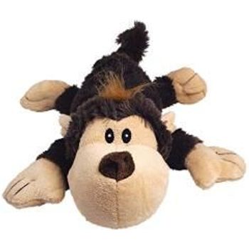 Kong Cozie Funky Monkey Squeaky Plush Dog Toy For Medium Dogs