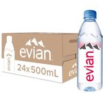 Evian Natural Mineral Water Pet 24 x 500ml