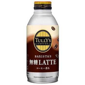 Itoen Tullys Coffee Baristas Unsweetened Cafe Latte 370ml