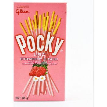 Glico Biscuit Pocky Strawberry 45g