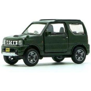 BM Creations Suzuki Jimny JB23 Green RHD Diecast Car