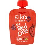 Ella's Kitchen Organic Pouches The Red One Squished Smoothie Fruits 90g