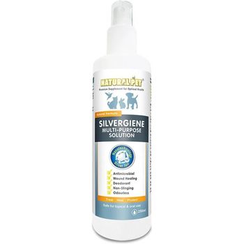 Natural Pet Silvergiene Multipurpose Solution For Pets 250ml