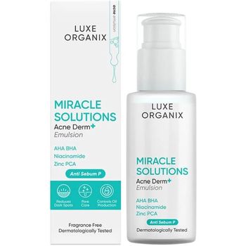 Luxe Organix Miracle Solutions Acne Derm Emulsion 80ml
