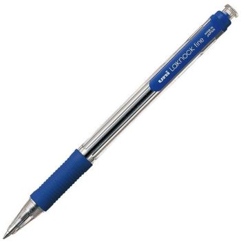 Uni Laknock Ballpoint Pen Blue