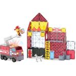 Magna-Tiles Fire Station