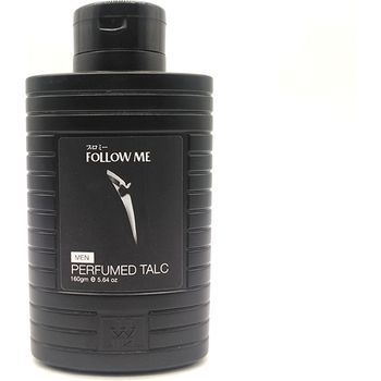 Follow Me Men Perfumed Talc 160g Black
