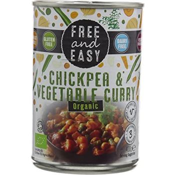 Free & Easy Chickpea & Vegetable Curry 400g