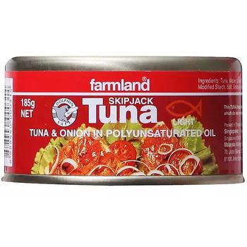 Farmland Skipjack Tuna And Onion In Oil 150g