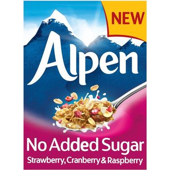 Alpen Strawberry Cranberry and Raspberry Muesli 560g