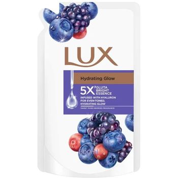 Lux Liquid Body Wash Refill Hydra Glow Berries 800ml