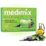 Medimix Herbal Handmade Ayurvedic Soap With Natural Glycerine With Lakshadi Oil For Dry Skin 125g